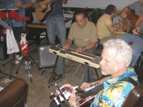 Aurora Folk and Blues party picture