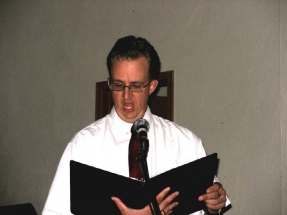 Male choir soloist